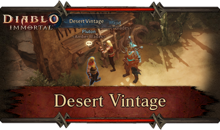 Diablo Immortal - Desert Vintage