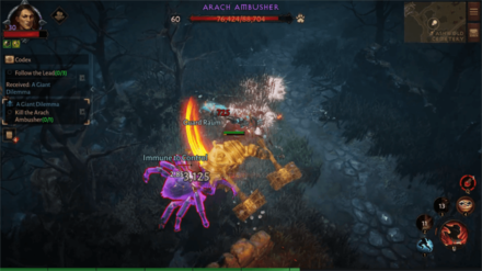 Diablo Immortal - Defeat the Arach Ambusher