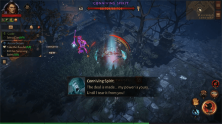 Diablo Immortal - Kill the Conniving Spirit