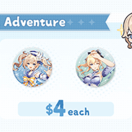 Genshin - N.A. Tour Merch - Midsummer Island Pins