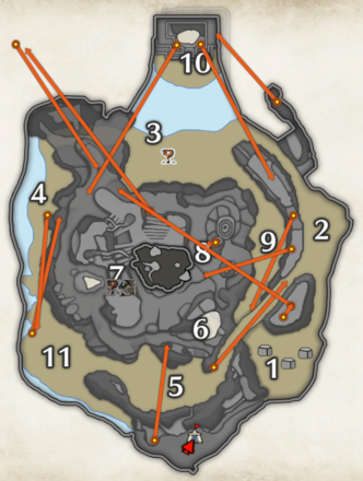 MH Rise Sunbreak - Jungle Upper Level Great Wirebugs