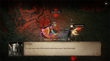 Diablo Immortal - Talk to Kyrel
