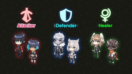 Attackers, Defenders, and Healers
