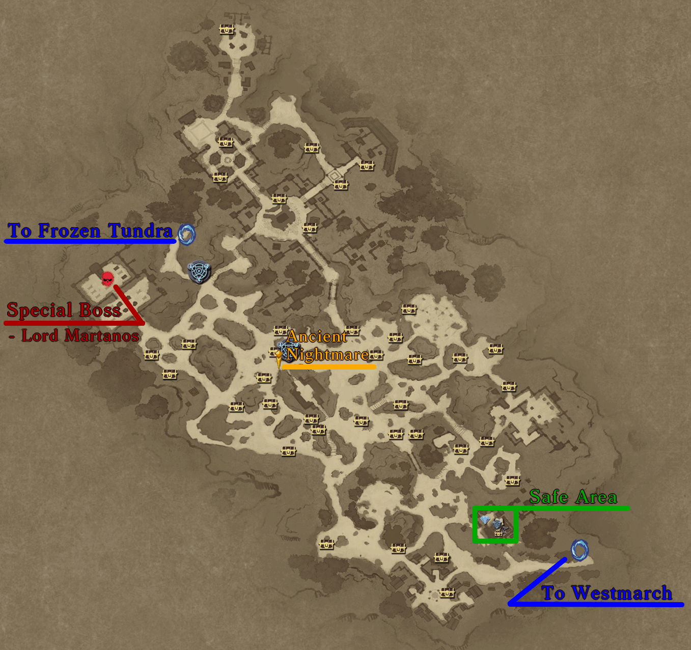 Diablo Immortal - Mount Zavain Map Complete.gif
