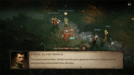 Diablo Immortal - Talk to Talva