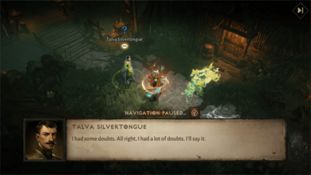 Diablo Immortal - Talk to Talva