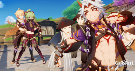 Genshin - Kuki Shinobu Hangout Event - Ending 5 - The Arataki Gang Community Service Chronicle