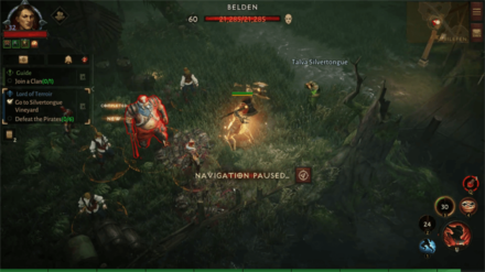 Diablo Immortal - Go to Silvertongue Vineyard