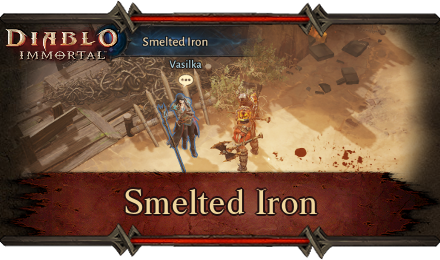 Diablo Immortal - Smelted Iron