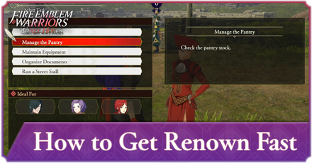 FEW3H - Renown Farming Guide - How to Get Renown Fast