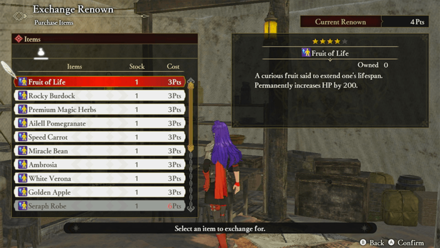 FEW3H - Purchase Items