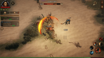 Diablo Immortal - Collect Desert Scorpion Pincers