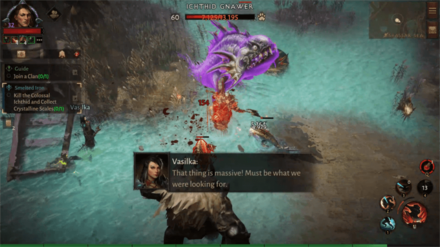 Diablo Immortal - Kill the Colossal Ichthid