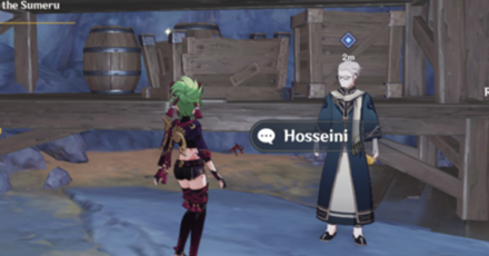 Genshin - A Muddy Bizarre Adventure Quest Day 1 - Hosseini