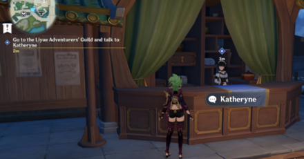 Genshin - A Muddy Bizarre Adventure Quest Day 1 - Katheryne