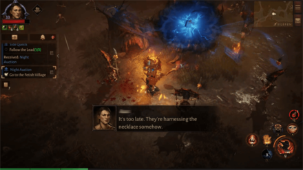 Diablo Immortal - Go to the Fetish Village