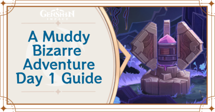 Genshin Impact - Transportation Test Guide for A Muddy Bizarre Adventure Day 1