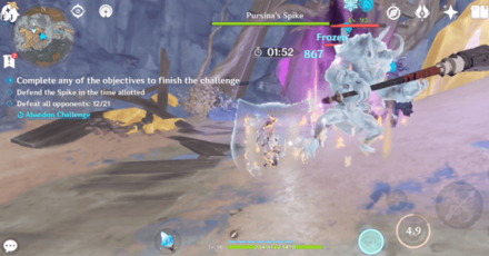 Genshin - Redirect Enemies from the Spikes