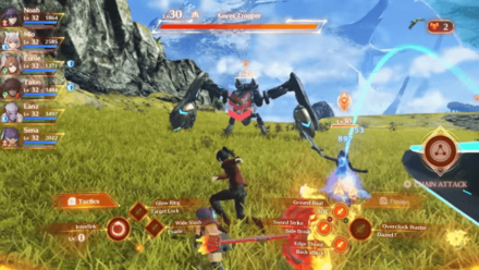 Xenoblade Chronicles 3 Dashing