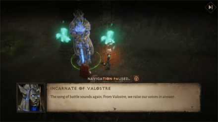 Diablo Immortal - Address the Statue