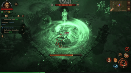 Diablo Immortal - Defeat the Nephalem Spirits