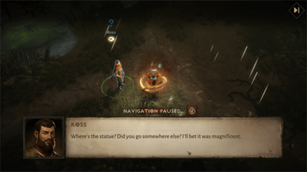 Diablo Immortal - Talk to Ross