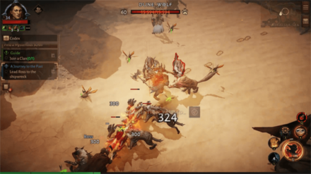 Diablo Immortal - Lead Ross to the Shipwreck