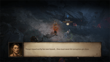 Diablo Immortal - Examine Raissa