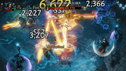 Use Disintegrate and Ice Crystal Refraction for Damage