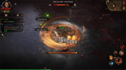 Diablo Immortal - Collect Fresh Bones