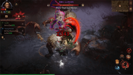 Diablo Immortal - Defeat the Massive Bog Lurker