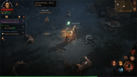 Diablo Immortal - Follow the Wolf Pup