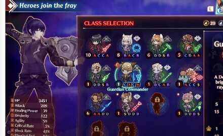 Heroes Class Switch