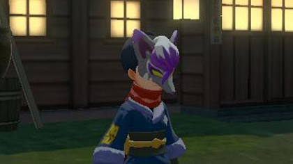 Pokemon Legends Arceus - Shiny Baneful Fox Mask