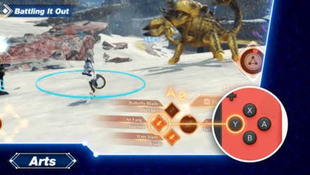 Xenoblade Chronicles 3 Art Buttons