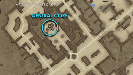 The Central Core Map Location