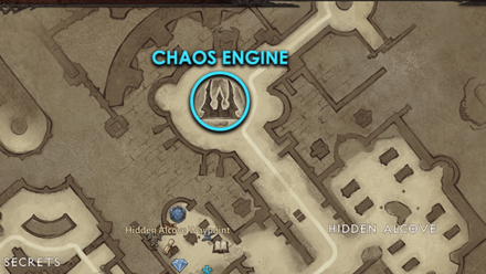 The Chaos Engine Map Location