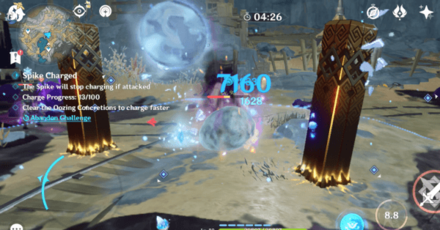 Genshin - Freeze All Enemies in Place