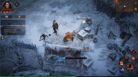 Diablo Immortal - Follow Tassi and Collect Velvetgrass