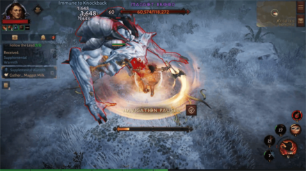 Diablo Immortal - Gather Maggot Milk