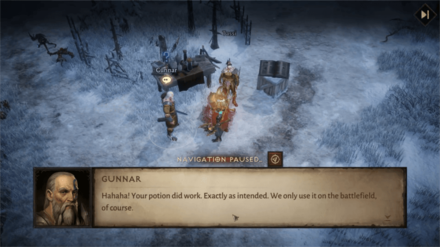 Diablo Immortal - Talk to Gunnar