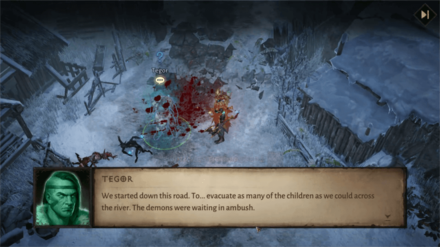 Diablo Immortal - Talk to Tegor