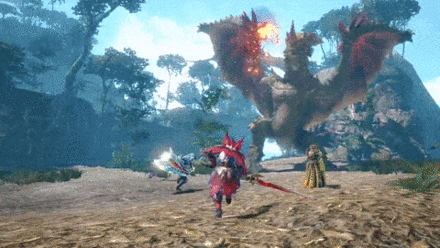 MH Rise Sunbreak - Espinas Triple Poison Fireball