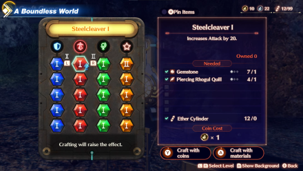 Xenoblade Chronicles 3 Use Coins to Craft Gems