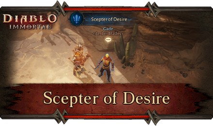 Diablo Immortal - Scepter of Desire
