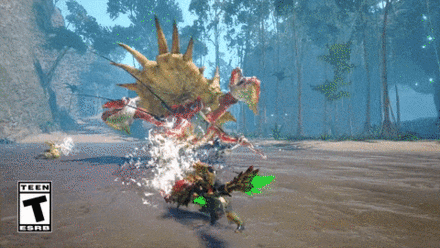 MH Rise Sunbreak - Daimyo Hermitaur Claw Slam