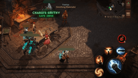 Talk to Charsi at Smithy