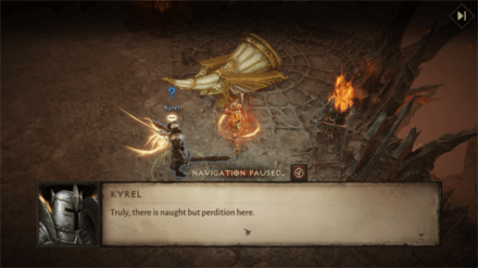 Diablo Immortal - Talk to Kyrel