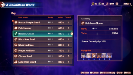 Xenoblade Chronicles 3 - Purchase Accessories