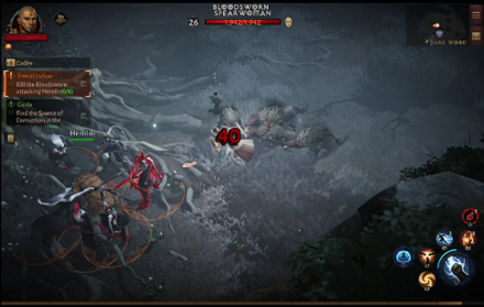 DI - kill the Bloodsworn attacking Hemlir